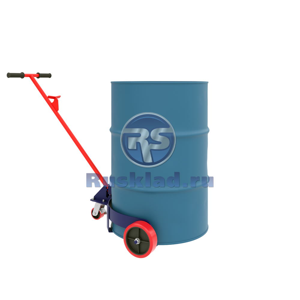 Тележка для перевозки металлических бочек КБ 3